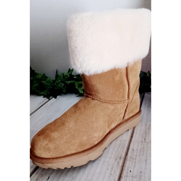 UGG® Pure Classic Short Boot - Color: Chestnut - Picture 8 of 16
